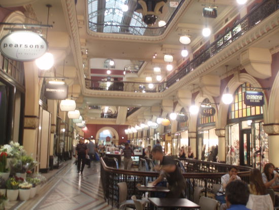 Drinnen ist es sehr luxuriös...