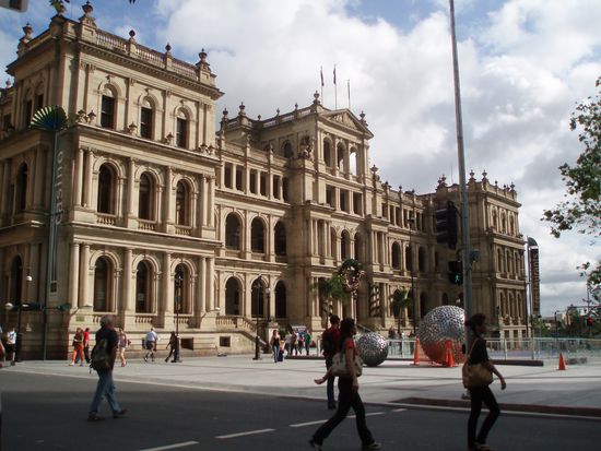 Das Old Treasury Building, heute ein Casino