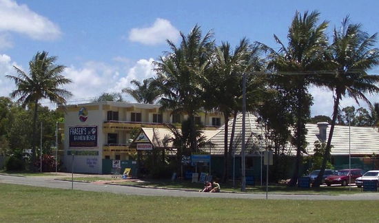 Unser Hostel, "Frasers on Rainbow Beach"