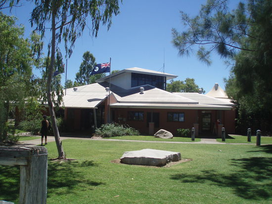 Zunächst besuchten wir "Chillagoe Hub", ein Informationszentrum zur Geschichte des Ortes und den Höhlen