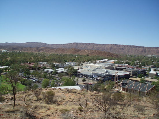 Ausblick vom Anzac Hill