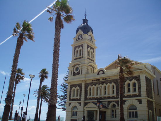 Im alten Rathaus von Glenelg kann man sich über die Geschichte des Ortes informieren
