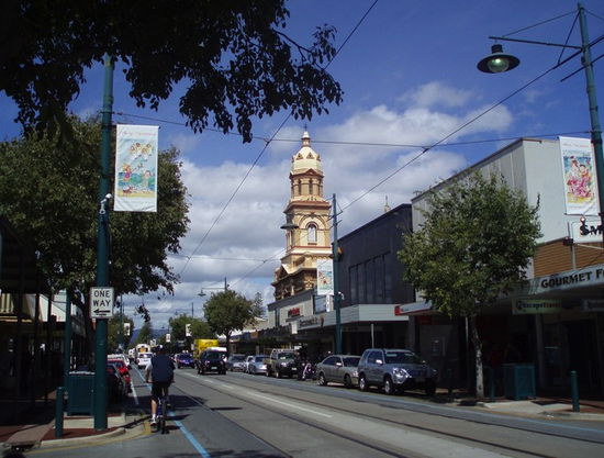 Jetty Road, die Haupteinkaufsstraße