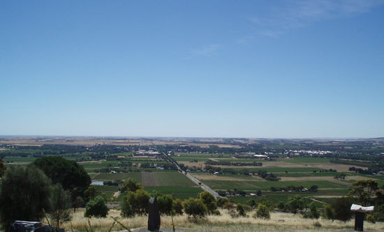 Ausblick auf das Barossa Valley