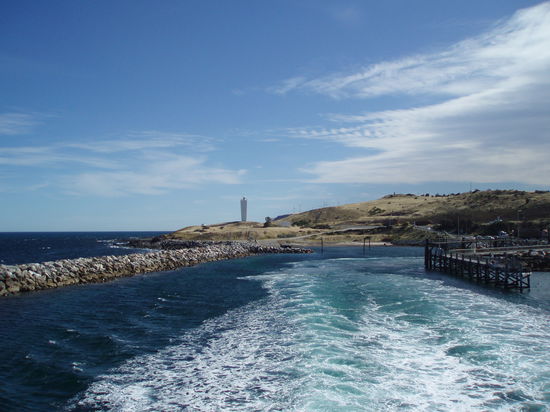 Abfahrt von Jervis Bay