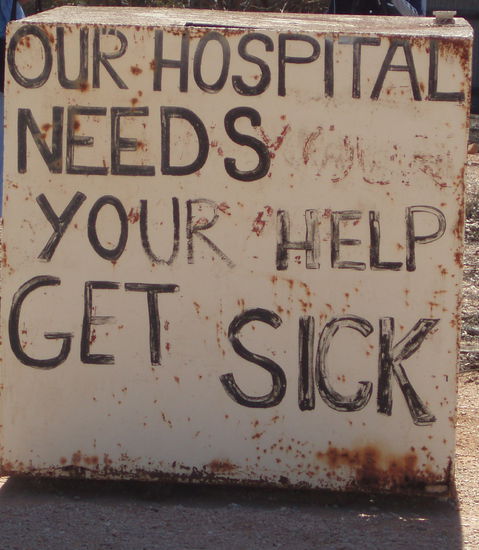 Humor haben sie trotzdem