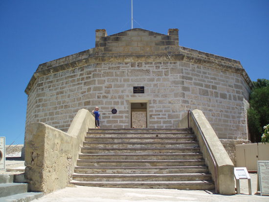 Das Roundhouse ist das älteste Gebäude Westaustraliens und war früher ein Gefängnis