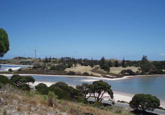 Ausblick auf einen der Salzseen