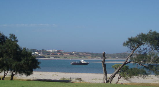 Kurzer Stop im Ort Kalbarri