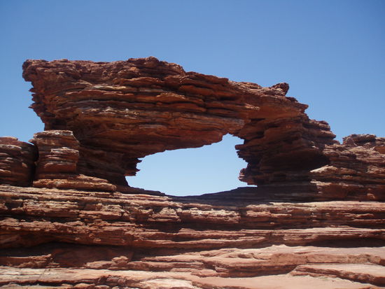 Berühmtestes Motiv des NPs: Nature's Window