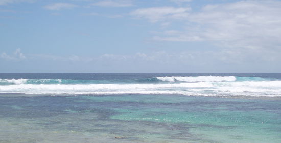 Beeindruckend hohe Wellen!