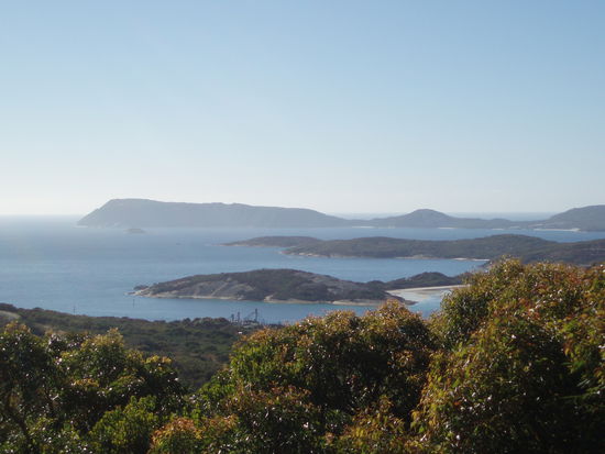 Aussicht vom Mt. Clarence