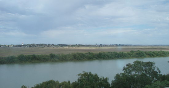 Erster Stop in Tailem Bend am berühmten Murray River
