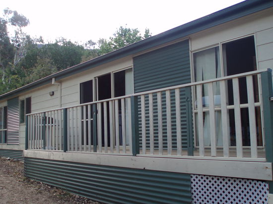 Unsere Unterkunft in Halls Gap