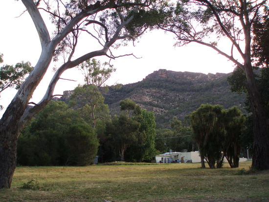 Ausblick von den Bungalows