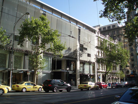 Die Collins Street ist die eleganteste Straße in der Innenstadt