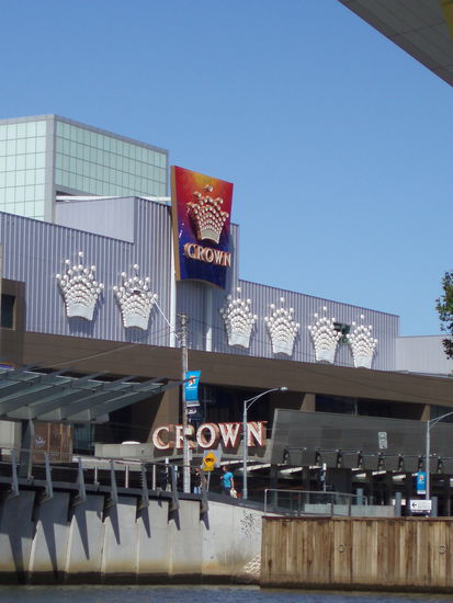 Das Crown-Casino ist das größte Kasino der südlichen Halbkugel