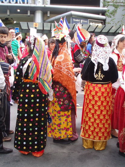 Eine Gruppe aus Costa Rica
