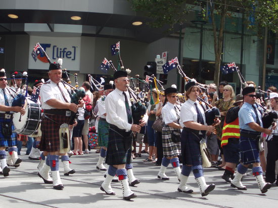 Eine der weiteren sehr traditionsbewussten schottischen Gruppen