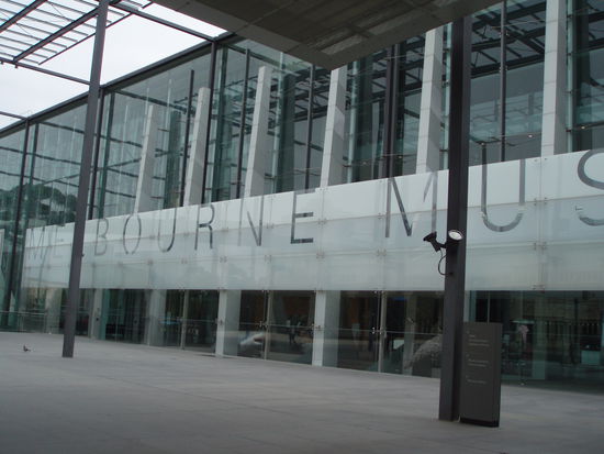 Eingang des Melbourne Museum