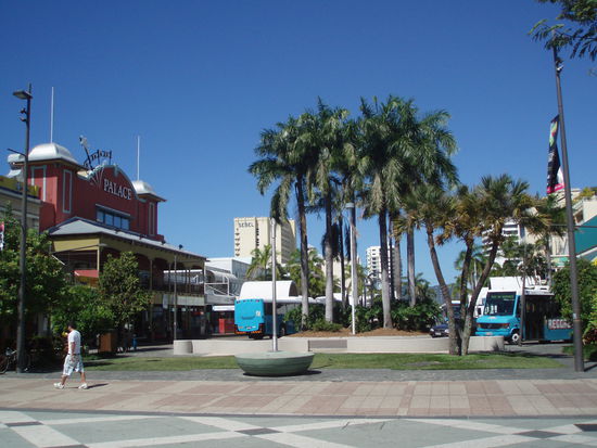 Busbahnhof in Cairns