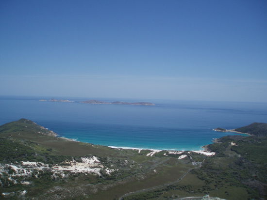 Aussicht vom höchsten Punkt des Berges