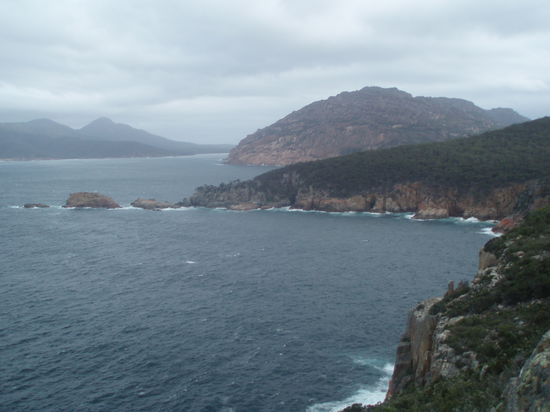 Ausblick auf den Freycinet NP