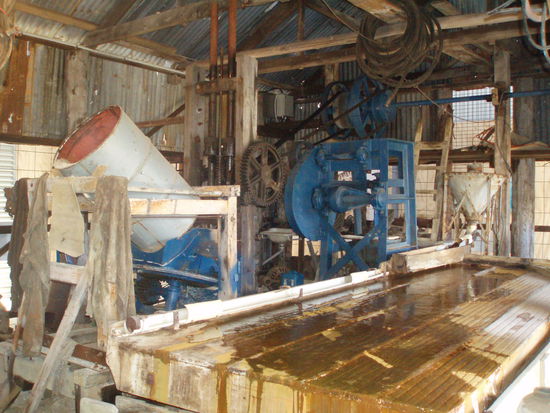 In Waratah besuchten wir das Bergwerksmuseum