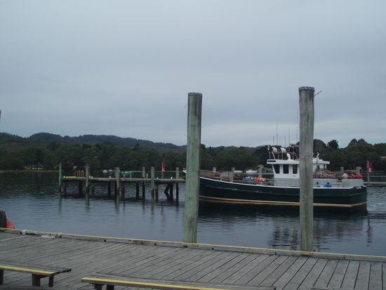 Am Hafen von Strahan