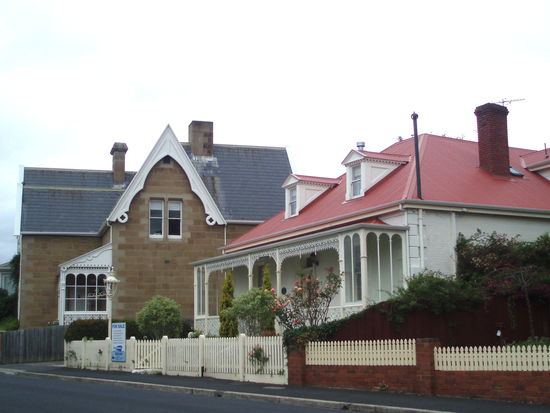 Battery Point ist das alte Hafenviertel der Stadt und sehr hübsch - eines der schönsten Altstadtviertel ganz Australiens.