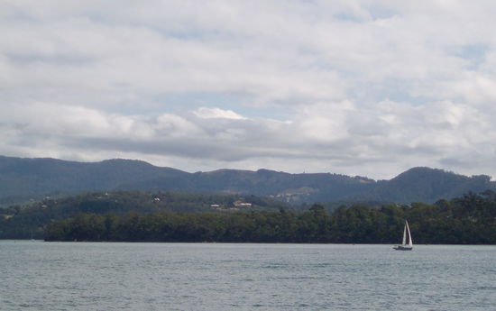 Bootsfahrt zurück nach Hobart