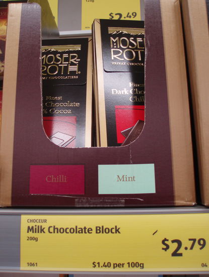 Sogar die Lieblingsschokolade meiner Oma gibt es!
