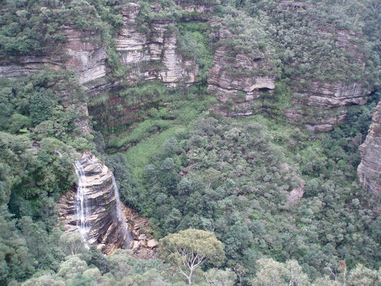 Leura Falls - der erste Wasserfall von vielen