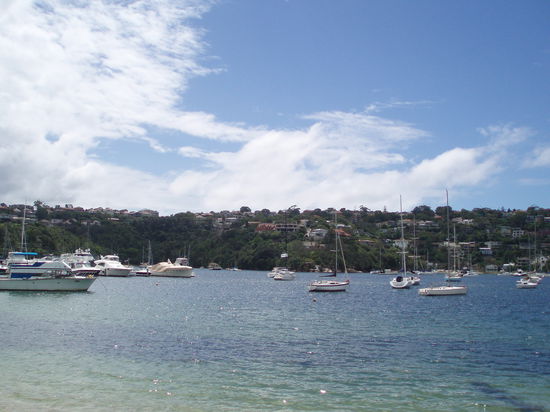 Die Wanderung beginnt im Vorort The Spit