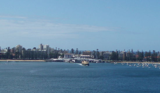 Blick auf Manly
