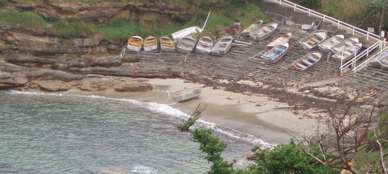 Der kleine Clovelly Beach