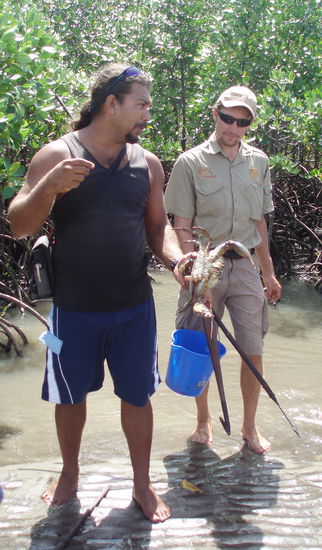 Brandon und unser Guide