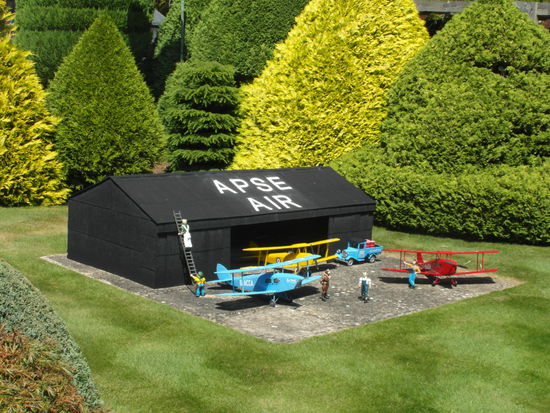 Flugplatz des Model Village