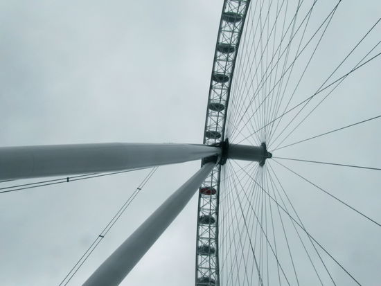 Juhu - endlich fahre ich mit dem London Eye!