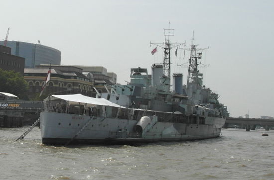 Das Schiff gehört nun zum Imperial War Museum. Ich finde es gruselig...