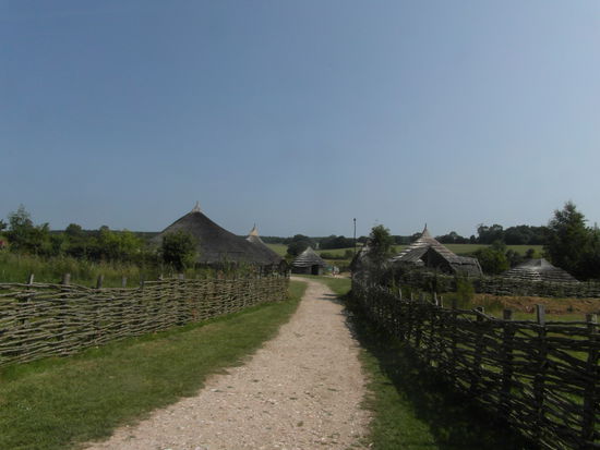 Auf dem Weg in das Eisenzeit-Dorf