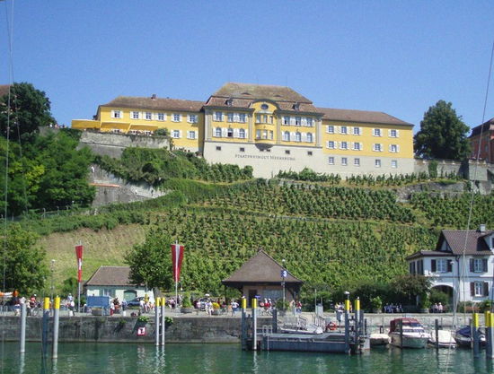 Ankunft in Meersburg