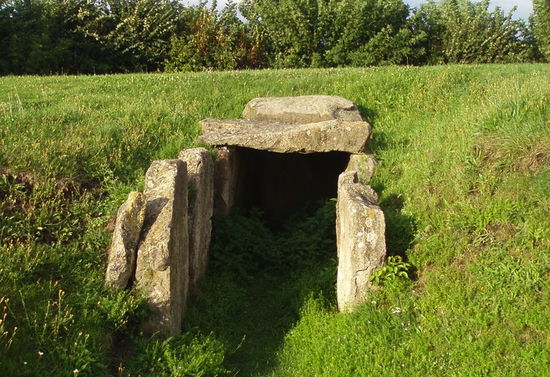 Das Grab ist ca. 5500 Jahre alt und hat große Ausmaße: Es ist 5,3 Meter lang, 1,7 Meter hoch und 1,9 Meter breit. Ein Großsteingrab wie aus dem Bilderbuch!