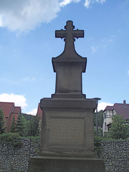 Das Vitaliskreuz - der Kampf fand in der Vitalisnacht statt