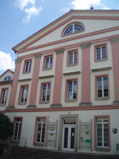 Das Gebäude der Luisenschule, eines der schönsten Gebäude Bad Hersfelds aus dem 19. Jahrhundert.