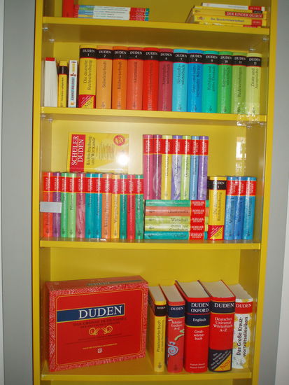 Ganz in der Nähe befindet sich das kleine Duden-Museum