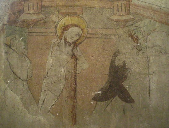 Die meisten Fresken zeigen das Leben Jesu