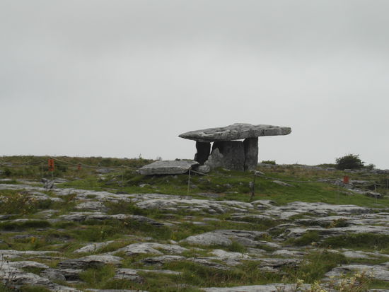 Nächster Stop: Poulnabrone Dolmen etwa aus der gleichen Zeit, ein wirklich beeindruckendes Grab. Hier stiegen wir auch aus und konnten drumherum laufen.