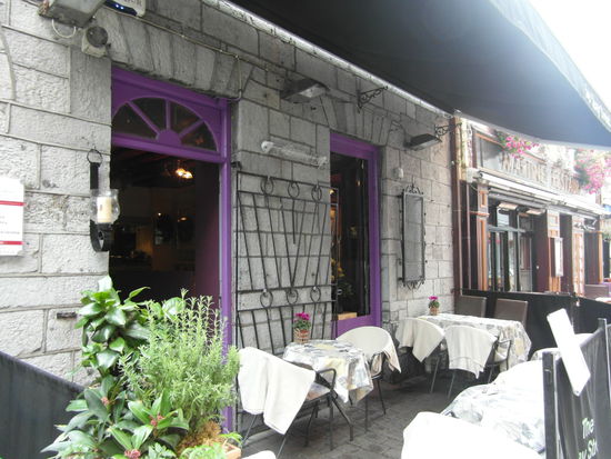 Bald hatten wir schon wieder Hunger und hatten ein tolles Mittagessen hier in der Quay Street Kitchen