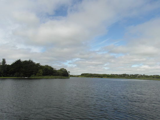 Ein Teil des Lough Corrib, der an Galway grenzt